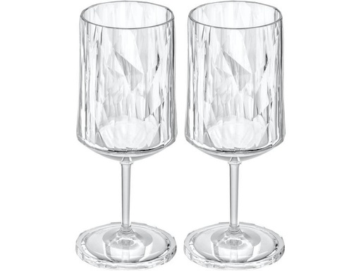 [90237845 1393818] Koziol Rotweinglas Superglas Club No. 4, 300 ml, 2 Stück,