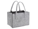 Glorex Tasche Filz Grau/Anthrazit
