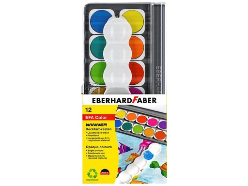 [90040572 1102115] Eberhard Faber Wasserfarbe Winner 12 Stück
