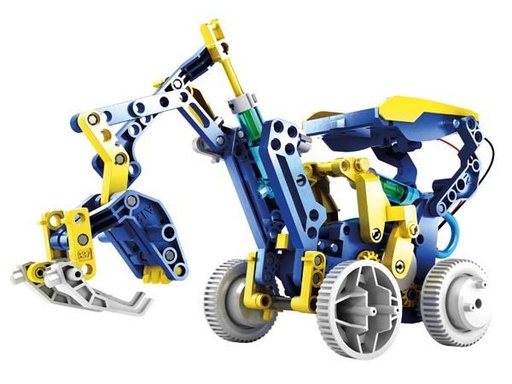[90238175 1351697] Velleman Roboter 12-in-1 Bausatz Solar und Hydraulik