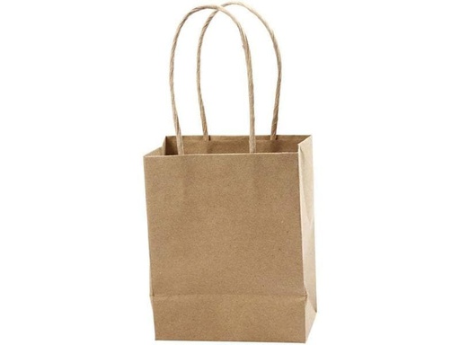 [90040656 712187] Creativ Company Geschenktasche 10 Stück Braun