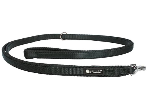 [90238323 1359173] petlando Hundeleine Mesh, 3 m, Schwarz