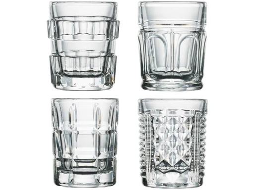 [90238574 1390908] La Rochère Schnapsglas After 60 ml, 4 Stück, Transparent