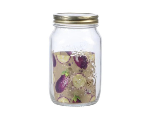 [90040763 969503] Bormioli Rocco Einmachglas Quattro Stagioni 1000 ml, 3 Stück 