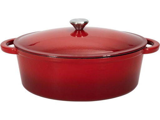 [90238656 1326599] Nouvel Bräter oval, 32 cm, Rot