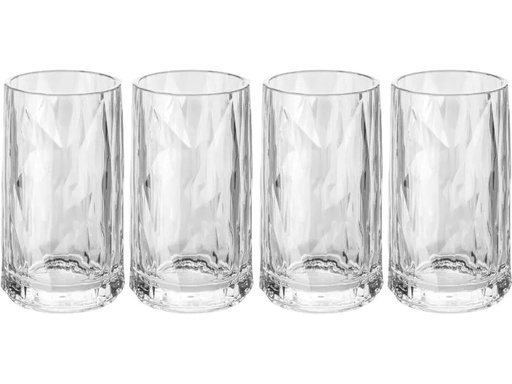 [90238749 1393829] Koziol Schnapsglas Superglas Club No. 7, 40 ml, 4 Stück