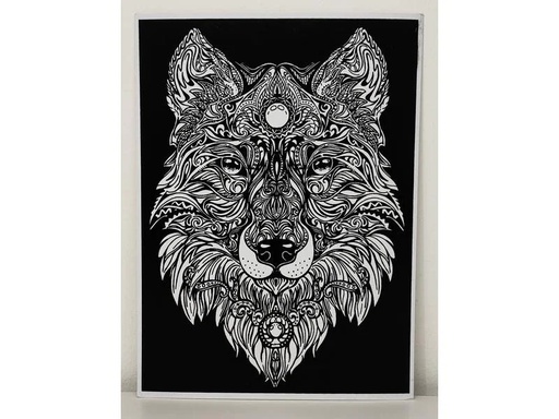 [90238807 1353151] Tataruga Malset Samtbild Wolf A4