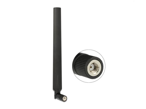 [90238830 1388200] Delock WLAN-Antenne 802.11 ac/a/h/b/g/n RP-SMA 7 dBi Rundstrahl