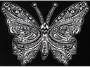 Tataruga Malset Samtbild Schmetterling A4