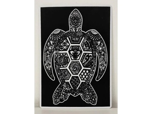 [90238995 1353152] Tataruga Malset Samtbild Schildkröte A4
