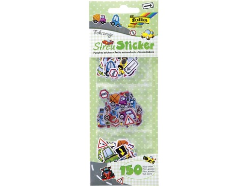 [90004062 982832] Folia Motivsticker Fahrzeuge, 150 Stück