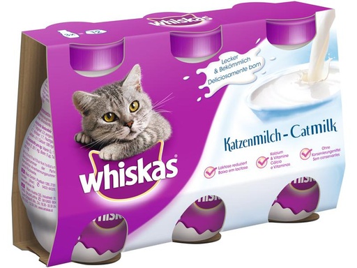 [90239247 1395604] Whiskas Katzen-Snack CatMilk, 3 x 200 ml