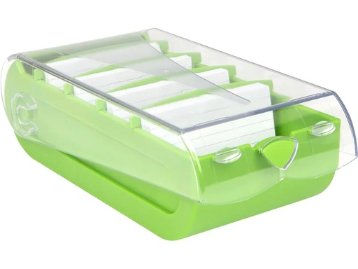 [90239383 1391409] Biella Karteibox Bunny A7 100 Karten, Grün