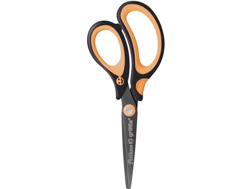 [90239435 1301746] Pelikan Schere Griffix 15 cm Rechtshänder, Neon Black
