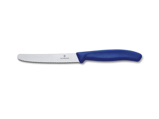 [90040928 566594] Victorinox Tafelmesser Swiss Classic 6 Stück, Blau