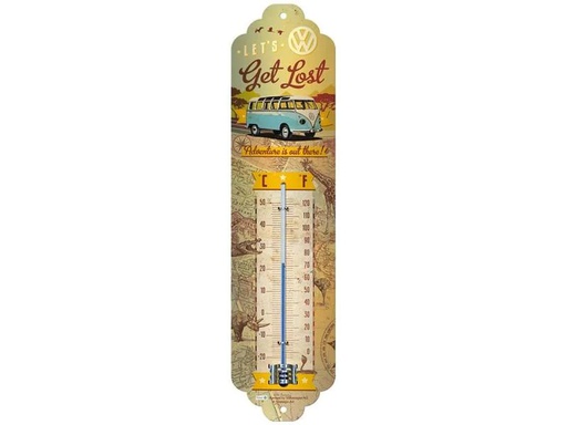 [90239523 1390072] Nostalgic Art Thermometer VW Bus 6.5 x 28 cm