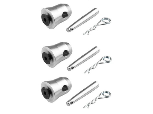 [90239569 1389761] BeamZ Pro Verbinder-Set für Bodenplatte P33