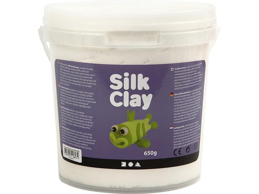 [90239642 1377562] Creativ Company Modelliermasse Silk Clay 650 g, weiss