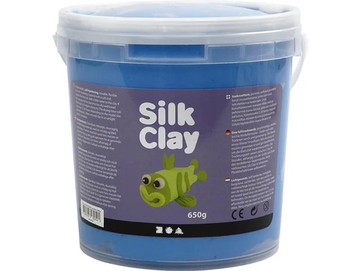 [90239654 1377565] Creativ Company Modelliermasse Silk Clay 650 g, Blau