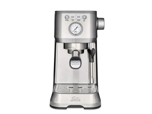 [90004080 1014387] Solis Siebträgermaschine Barista Perfetta Plus Silber