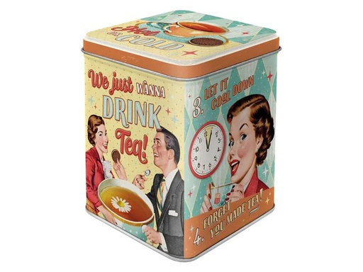 [90239751 1390026] Nostalgic Art Teebeutel-Box Tea &amp; Cookies Mehrfarbig