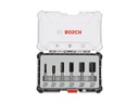 Bosch Professional Nutfräser -Set 6 mm-Schaft, 6-teilig