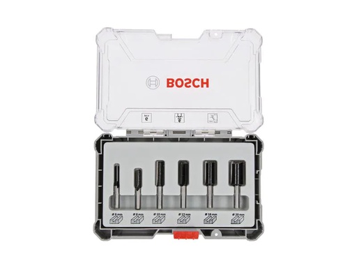 [90239796 1338135] Bosch Professional Nutfräser -Set 6 mm-Schaft, 6-teilig