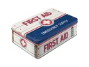 Nostalgic Art Medikamentenbox First Aid Blau/Rot/Weiss