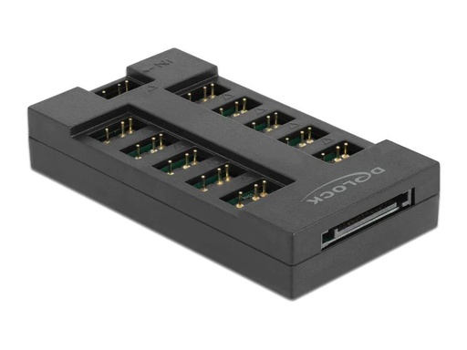 [90239977 1401369] Delock RGB Hub für ARGB LEDs mit 10 Ports
