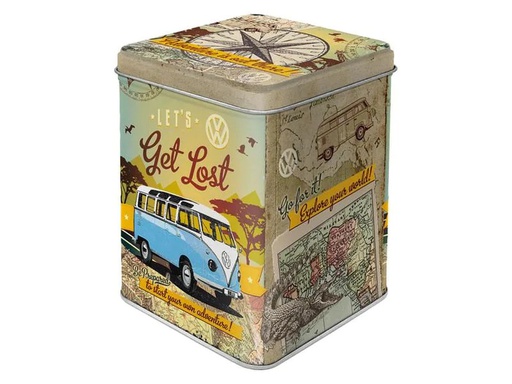 [90240040 1390024] Nostalgic Art Teebeutel-Box VW Bus Mehrfarbig