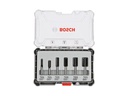 Bosch Professional Nutfräser Set 8 mm-Schaft, 6-teilig