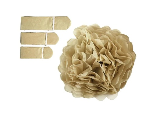 [90041144 883926] Creativ Company Pompons 20 + 24 + 30 cm 3 Stück