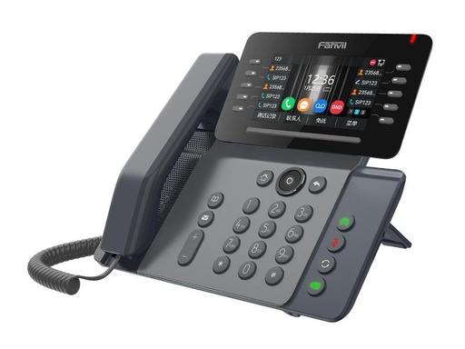 [90240201 1399728] Fanvil Tischtelefon V65 Schwarz