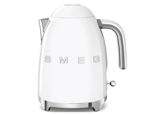 [90240420 1403750] SMEG Wasserkocher 50's Style KLF03WHEU 1.7 l, Weiss