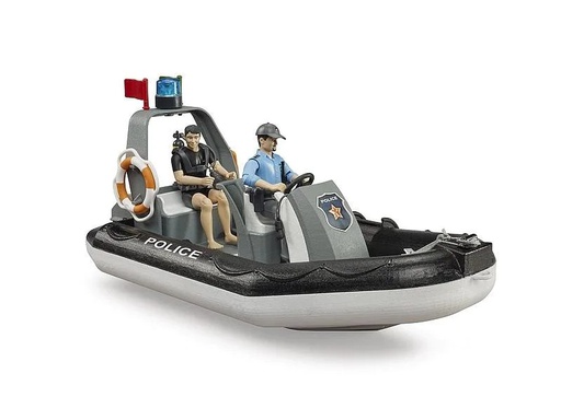 [90240650 1333606] Bruder Spielwaren Polizei-Schlauchboot