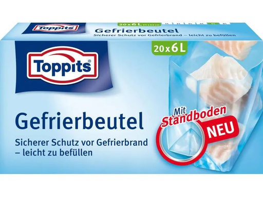 [90041245 305552] Toppits Gefrierbeutel 20 Stück