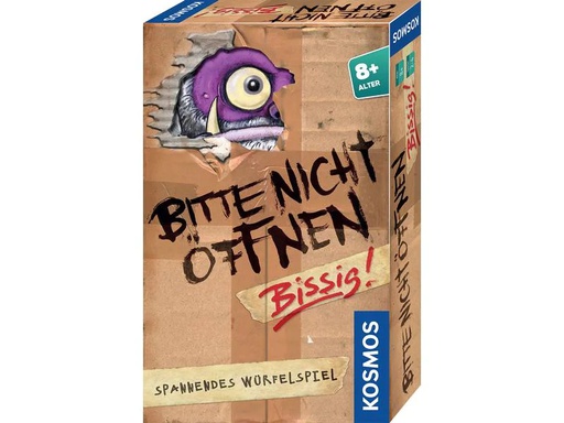 [90240702 1341983] Kosmos Kinderspiel Bitte nicht öffnen – Bissig!