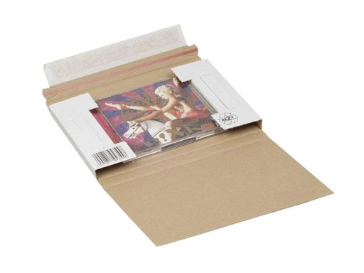 [90041302 55727] ELCO Versandhülle CD/DVD-Case 22 x 15 x 1.7 cm, 50 Stück