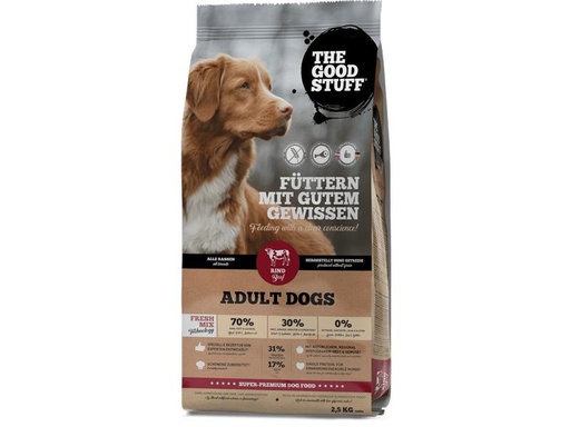 [90240830 1395860] The Goodstuff Trockenfutter Rind Adult 2.5kg