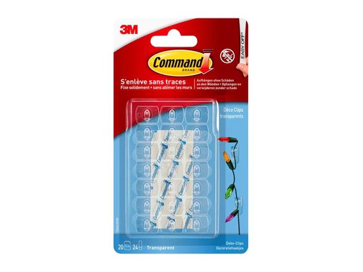 [90041325 294531] Command Haken Command L Clips Transparent, 1.8 kg