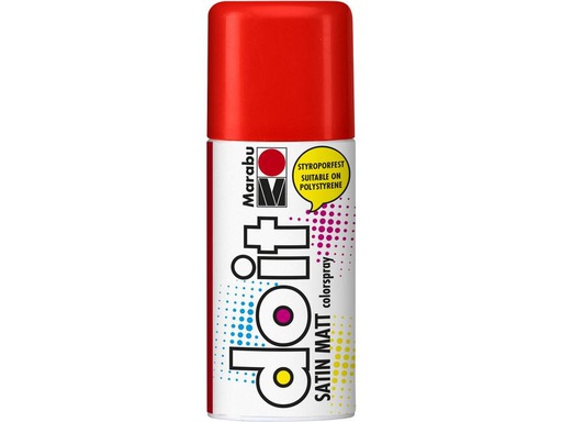 [90240898 1387153] Marabu Sprühfarbe do it Satin matt 150 ml, Zinnoberrot