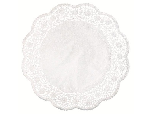 [90241111 1391959] Demmler Tortenspitzen Rose 6 Stück, Weiss, 30 cm