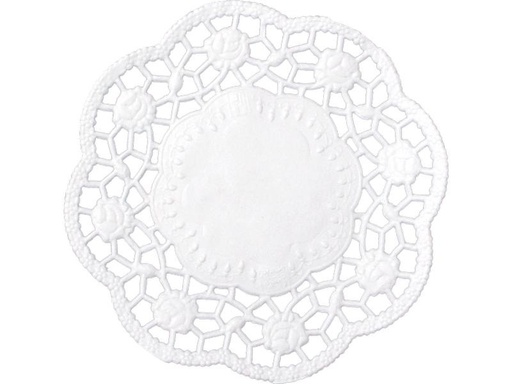 [90241137 1391960] Demmler Dekountersetzer Rose 24 Stück, Weiss, 9cm
