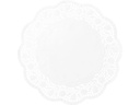 Demmler Tortenspitzen Rose 6 Stück, Weiss, 33 cm