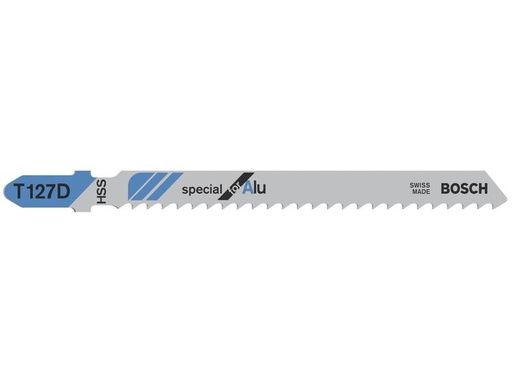 [90241203 1338557] Bosch Professional Stichsägeblätter-Set T 127 D Special for Alu, 5-teilig