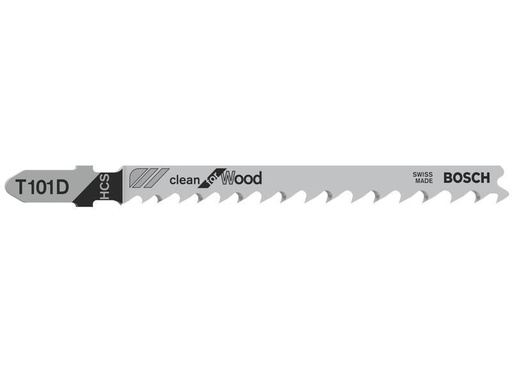 [90241264 1338586] Bosch Professional Stichsägeblätter-Set T 101 D Clean for Wood, 100-teilig