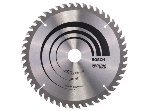 [90241271 1338634] Bosch Professional Kreissägeblatt Optiline Wood, 235 x 30 x 2.8 mm, Z 48