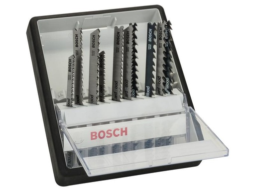 [90241295 1338086] Bosch Professional Stichsägeblätter-Set Wood T-Schaft, 10-teilig