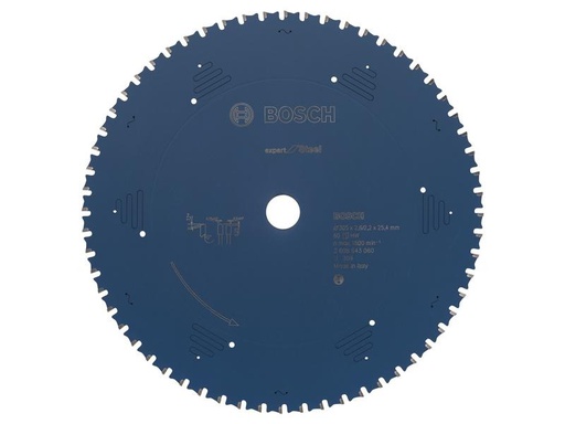 [90241331 1338659] Bosch Professional Kreissägeblatt Expert for Steel 305 x 25.4 x 2.6 mm, Z 60