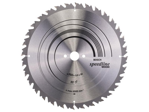 [90241355 1338624] Bosch Professional Kreissägeblatt Speedline Wood, 350 x 30 x 3.5 mm, Z 32
